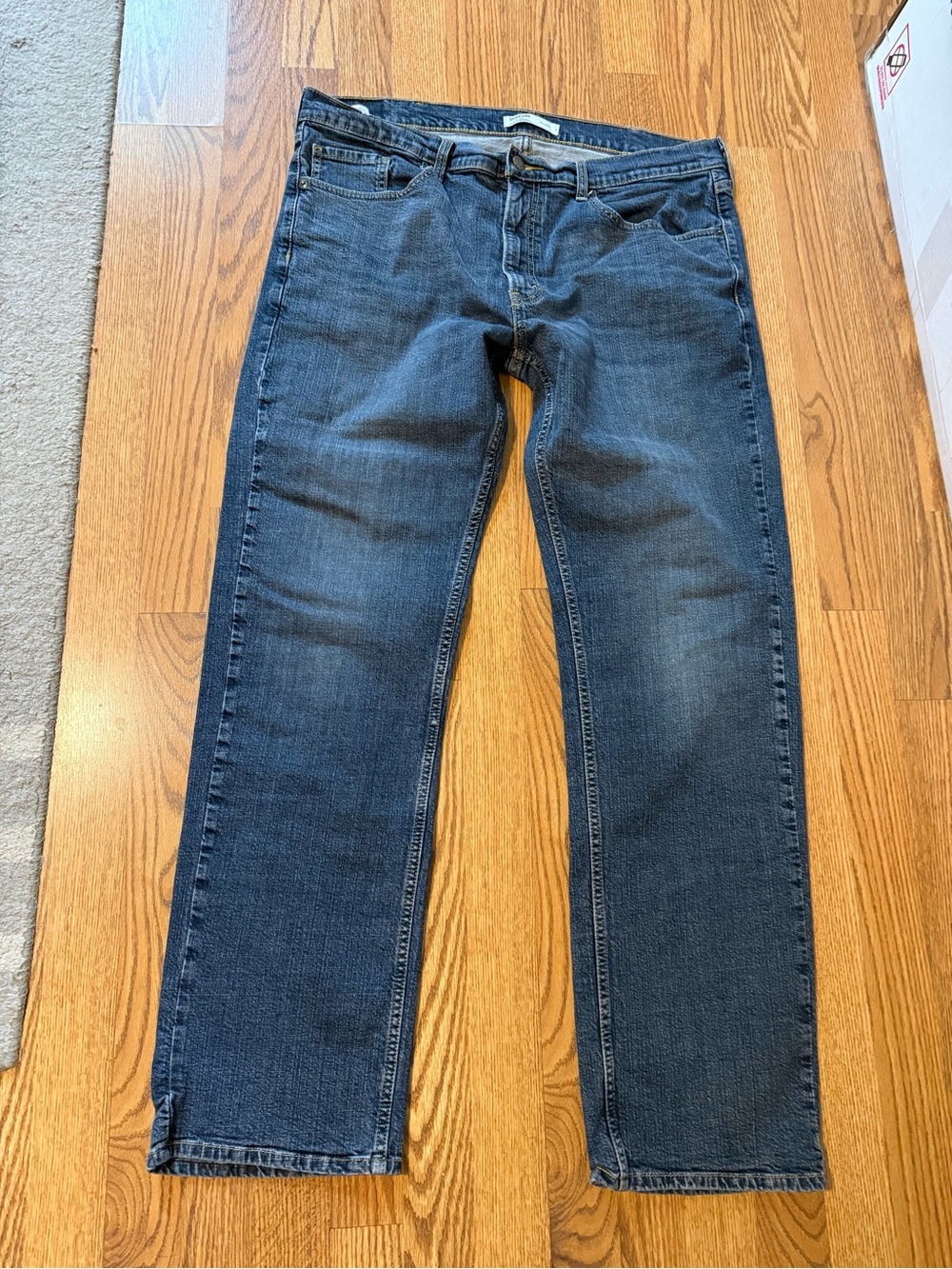 Signature by Levi Strauss Relaxed Straight Jeans - Blue